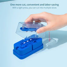 Load image into Gallery viewer, 1/4 1/2 Pill Cutter Multiple Pill Splitter Stainless Steel Quartering for Round Oblong Pills Tablet Cutter Splitter Tools Medicine Cutter