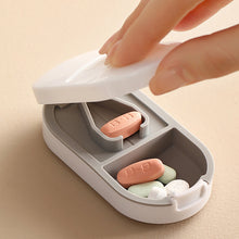 Load image into Gallery viewer, Medicine Box Pills Splitters Cutter Cases Mini Useful Portable Storage Box Pill Tablet Pill Cutter Divide Medicine Storage Box