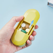 Load image into Gallery viewer, Medicine Box Pills Splitters Cutter Cases Mini Useful Portable Storage Box Pill Tablet Pill Cutter Divide Medicine Storage Box