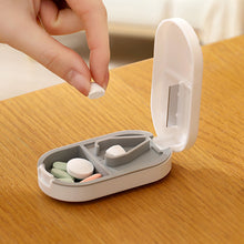 Load image into Gallery viewer, Medicine Box Pills Splitters Cutter Cases Mini Useful Portable Storage Box Pill Tablet Pill Cutter Divide Medicine Storage Box