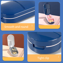 Load image into Gallery viewer, Portable Medicine Box Pills Splitters Cutter Medicine Box Mini Storage Box Pill Tablet Pill Cutter Divide Medicine Storage Box