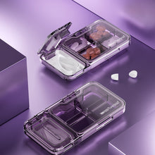 Load image into Gallery viewer, Medicine Cutter Tablet Segmentation Packaging Portable Medicine Box Household Mini Creative Sealing Moisture-proof Pill Box