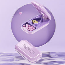 Load image into Gallery viewer, Mini Sealed Medicine Cutter Tablet Packaging Box Portable Medicine Box Household Creative Moisture-proof Pill Box