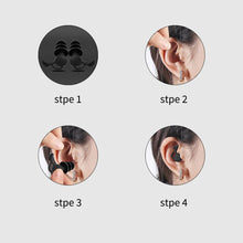 Load image into Gallery viewer, Silicone Anti-noise Earplugs Professional Earplugs Soft Sound Insulation Noise Reduction During Sleep Earplugs