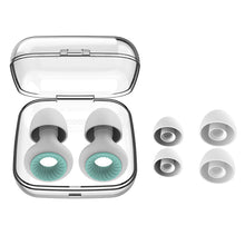 Load image into Gallery viewer, Anti-noise Turbine Silicone Earplugs Earplugs Soft Reusable Outdoor Travel Noise Reduction Sound Insulation During Sleep Earplugs