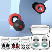 Load image into Gallery viewer, Anti-noise Turbine Silicone Earplugs Earplugs Soft Reusable Outdoor Travel Noise Reduction Sound Insulation During Sleep Earplugs