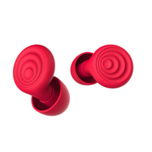 Load image into Gallery viewer, Soft Anti-noise Acoustic Wave Silicone Earplugs Reusable Outdoor Travel Noise Reduction Sound Insulation During Sleep Earplugs