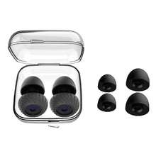 Load image into Gallery viewer, Soft Silicone Portable Cyclone Anti-Noise Earplugs Portable Noise Reduction Earplugs Washable Reusable Sleeping Earplugs