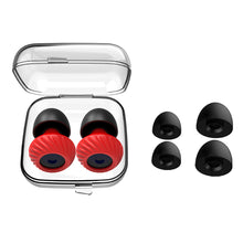 Load image into Gallery viewer, Soft Silicone Portable Cyclone Anti-Noise Earplugs Portable Noise Reduction Earplugs Washable Reusable Sleeping Earplugs