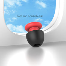 Load image into Gallery viewer, Portable Soft Silicone Bullet Anti-Noise Soundproof Earplugs Noise Reduction Earplugs Washable Reusable Sleeping Earplugs