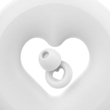 Load image into Gallery viewer, Soft Heart Skin-friendly Sound Insulation Silicone Earplugs Comfortable Noise Reduction Earplugs Washable Durable Sleeping Earplugs
