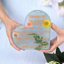 Load image into Gallery viewer, Love Heart DIY Crystal Epoxy Resin Mold Craft Heart Decorative Ornament with Love Sentences Silicone Mould Home Decor