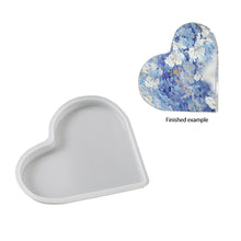 Load image into Gallery viewer, Love Heart DIY Crystal Epoxy Resin Mold Craft Heart Decorative Ornament with Love Sentences Silicone Mould Home Decor