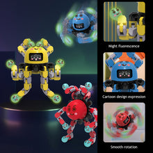 Load image into Gallery viewer, Antistress Finger Spinner Fingertip Spinner Stress Relief Toy Transformable Toy for Adults Children Kids Relieve Stress Gift Face Change Finger Spinner Toy