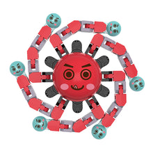 Load image into Gallery viewer, Antistress Finger Spinner Fingertip Spinner Stress Relief Toy Transformable Toy for Adults Children Kids Relieve Stress Gift Face Change Finger Spinner Toy