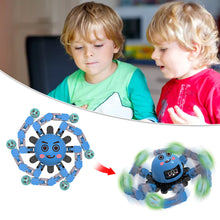 Load image into Gallery viewer, Antistress Finger Spinner Fingertip Spinner Stress Relief Toy Transformable Toy for Adults Children Kids Relieve Stress Gift Face Change Finger Spinner Toy