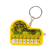 Load image into Gallery viewer, Mini Electronic Piano with Light Training Finger Piano Keychain Keyboard Piano Keyring Portable Musical Instrument Toy Key Ring