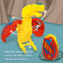Load image into Gallery viewer, Kids Transformation Dinosaur Egg Toys Children Simulation Dinosaur Toy Boys Dinosaur Egg Model Promotion Gifts Random Color
