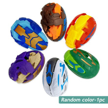 Load image into Gallery viewer, Kids Transformation Dinosaur Egg Toys Children Simulation Dinosaur Toy Boys Dinosaur Egg Model Promotion Gifts Random Color