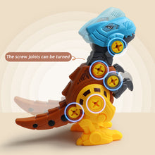 Load image into Gallery viewer, DIY Disassembly Assembly Dinosaur Egg Toy Set Screw Nut Combination Assembling Dinosaur Model Educational Toy for Children Kids Gift
