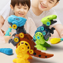 Load image into Gallery viewer, DIY Disassembly Assembly Dinosaur Egg Toy Set Screw Nut Combination Assembling Dinosaur Model Educational Toy for Children Kids Gift