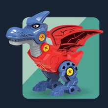 Load image into Gallery viewer, DIY Disassembly Assembly Dinosaur Egg Toy Set Screw Nut Combination Assembling Dinosaur Model Educational Toy for Children Kids Gift