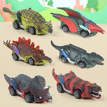 Load image into Gallery viewer, Dinosaur Toy Pull Back Cars Dino Cars Mini Monster Truck Dinosaur Car Model Dinosaur Toys for Kids Birthday Christmas Gifts