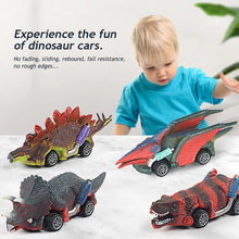 Load image into Gallery viewer, Dinosaur Toy Pull Back Cars Dino Cars Mini Monster Truck Dinosaur Car Model Dinosaur Toys for Kids Birthday Christmas Gifts