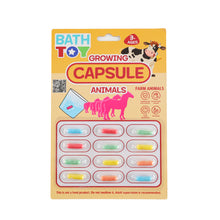 Load image into Gallery viewer, Creative Magic Growing Dinosaur Capsule Toy Soft Baby Cognition Toys Early Educational Toy Kids Cartoon Toys Bath Toy Grow Capsule