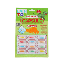 Load image into Gallery viewer, Creative Magic Growing Dinosaur Capsule Toy Soft Baby Cognition Toys Early Educational Toy Kids Cartoon Toys Bath Toy Grow Capsule
