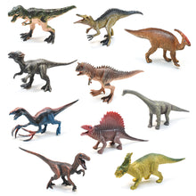 Load image into Gallery viewer, 15cm Dinosaur Model Toy Jurassic World Simulation Dino Toys Kids Children Dinosaur Cognition Model Collection Tyrannosaurus Raptor Triceratops Ankylosaur Stegosaurus Gift