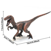 Load image into Gallery viewer, 15cm Dinosaur Model Toy Jurassic World Simulation Dino Toys Kids Children Dinosaur Cognition Model Collection Tyrannosaurus Raptor Triceratops Ankylosaur Stegosaurus Gift