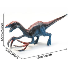 Load image into Gallery viewer, 15cm Dinosaur Model Toy Jurassic World Simulation Dino Toys Kids Children Dinosaur Cognition Model Collection Tyrannosaurus Raptor Triceratops Ankylosaur Stegosaurus Gift