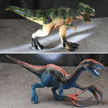 Load image into Gallery viewer, 15cm Dinosaur Model Toy Jurassic World Simulation Dino Toys Kids Children Dinosaur Cognition Model Collection Tyrannosaurus Raptor Triceratops Ankylosaur Stegosaurus Gift