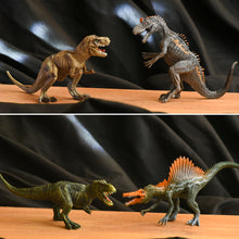 Load image into Gallery viewer, 2/4pcs Solid Dinosaur Model Set Kids Tyrannosaurus Triceratops Dino Toys Jurassic World Dinosaur Collection Gifts Children Dinosaur Cognition Models