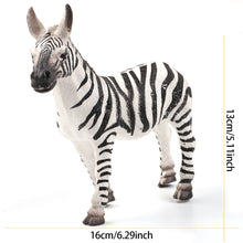 Load image into Gallery viewer, Simulation Wild Animal Model Africa Animal Elephant Lion Giraffe Bear Action Figures Wildlife Hippo Zebra Crocodile Figurines Kids Eductional Toy Gifts