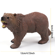 Load image into Gallery viewer, Simulation Wild Animal Model Africa Animal Elephant Lion Giraffe Bear Action Figures Wildlife Hippo Zebra Crocodile Figurines Kids Eductional Toy Gifts