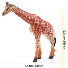 Load image into Gallery viewer, Simulation Wild Animal Model Africa Animal Elephant Lion Giraffe Bear Action Figures Wildlife Hippo Zebra Crocodile Figurines Kids Eductional Toy Gifts