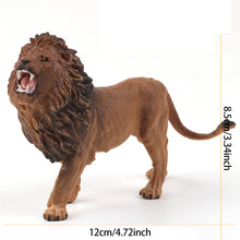 Load image into Gallery viewer, Simulation Wild Animal Model Africa Animal Elephant Lion Giraffe Bear Action Figures Wildlife Hippo Zebra Crocodile Figurines Kids Eductional Toy Gifts