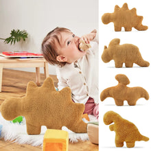 Load image into Gallery viewer, Plush Nugget Pillow Dinosaur Chicken Nugget Plush Toy Cartoon Dinosaur Stuffed Animal Toys Kids Babay Gifts