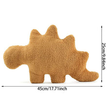Load image into Gallery viewer, Plush Nugget Pillow Dinosaur Chicken Nugget Plush Toy Cartoon Dinosaur Stuffed Animal Toys Kids Babay Gifts