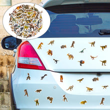 Load image into Gallery viewer, 50pcs Vintage Dinosaur Sticker Kids Sticker Gifts Waterproof Waterbottle Stickers DIY Reusable Jurassic Dinosaur Stickers