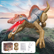 Load image into Gallery viewer, Remote Control Dinosaur Toys for Kids 2.4Ghz RC Electric Walking Dinosaur Robot Toy with Verisimilitude Sound for Kids Boys Girls Children's Gift
