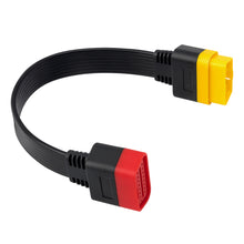Load image into Gallery viewer, 36cm/60cm ELM327 OBD2 Extended Adapter 16 Pin Male To Female Connector OBDII Extension Cable OBD2 Diagnostic