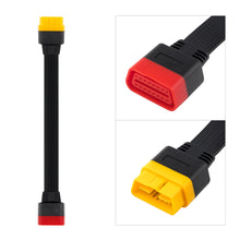 Load image into Gallery viewer, 36cm/60cm ELM327 OBD2 Extended Adapter 16 Pin Male To Female Connector OBDII Extension Cable OBD2 Diagnostic
