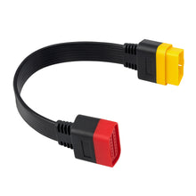 Load image into Gallery viewer, 36cm/60cm ELM327 OBD2 Extended Adapter 16 Pin Male To Female Connector OBDII Extension Cable OBD2 Diagnostic