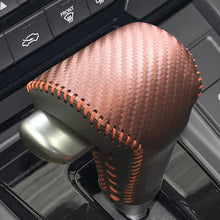 Load image into Gallery viewer, Car Gear Leather Gear Shift Knob Head Cover Interior Accessories for Honda CRV 2017-2022