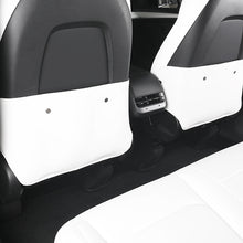 Load image into Gallery viewer, 2Pcs Car Interior Seat Back Anti Kick Pad Protector Child Anti Dirty Leather Styling Accessories Decoration For Tesla Model 3 model Y