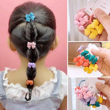 Load image into Gallery viewer, 2pcs Kids Bow Knot Hair Rope Hair Band Girls Head Rope Rubber Band Head Jewelry Hair Accessories