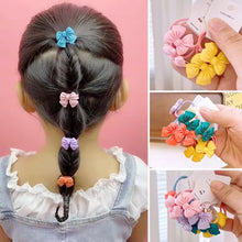 Load image into Gallery viewer, 2pcs Kids Bow Knot Hair Rope Hair Band Girls Head Rope Rubber Band Head Jewelry Hair Accessories